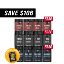 قم بتحميل الصورة في المعرض، Supercharged Male Stack 3-Month Supply + 1 Stack Free AU