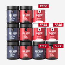 Load image into Gallery viewer, AM/PM Thermo Stack 3-Month Supply + 1-Month Free + 3 Free Carb Cut Complete