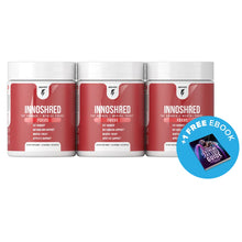 Load image into Gallery viewer, 3 Bottles of Inno Shred Focus + 1 FREE Item