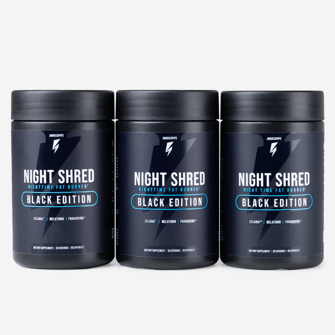 3 زجاجات من Night Shred Black